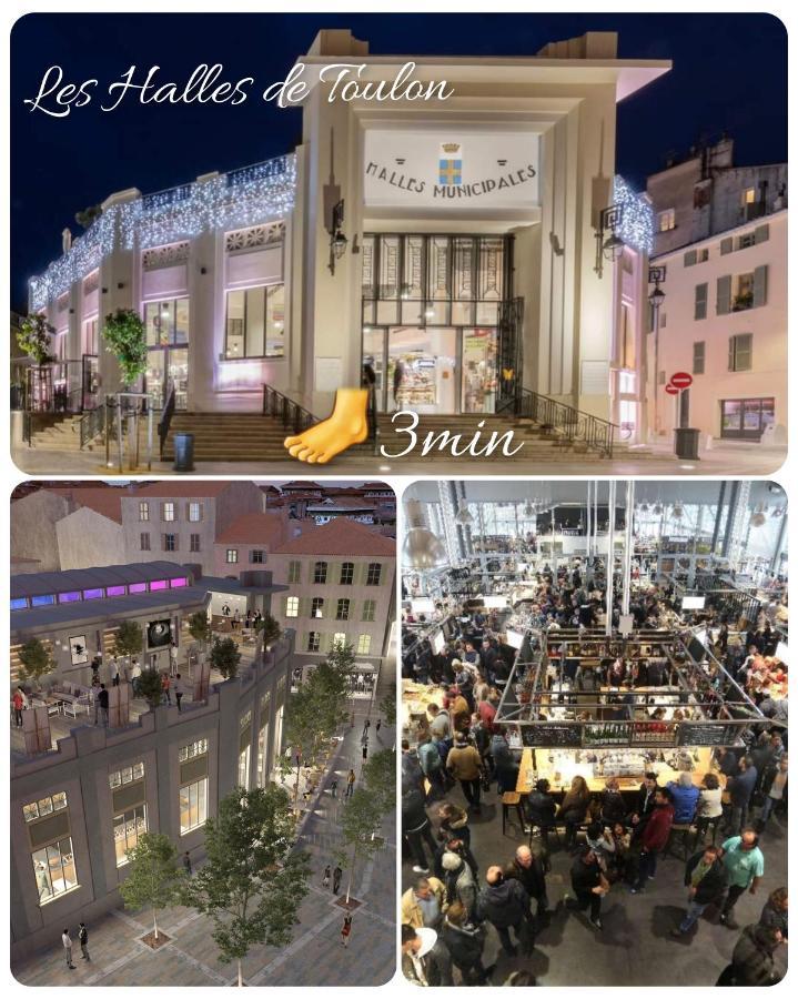 Апартаменты Chambre D'Hotes Sde, Wc Prive Climatise Dans Loft 80M2 Espace Commun Avec Les Habitants Salon Et Cuisine Тулон Экстерьер фото